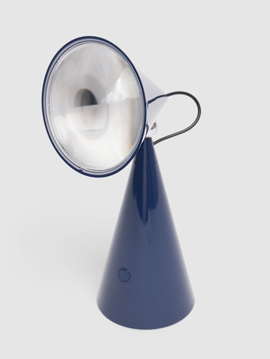 Tom Dixon: Pose Portable Indigo LED table lamp
