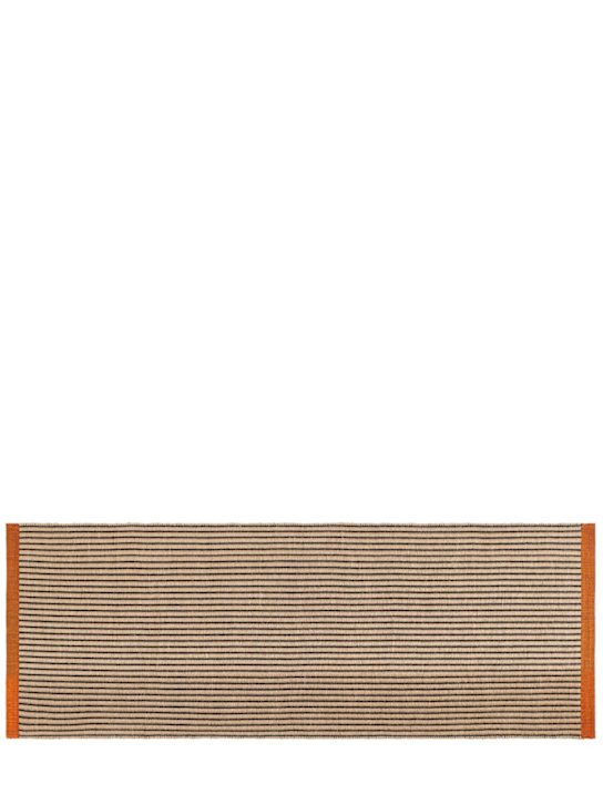 Tom Dixon - Tapis tissé à la main Black Line