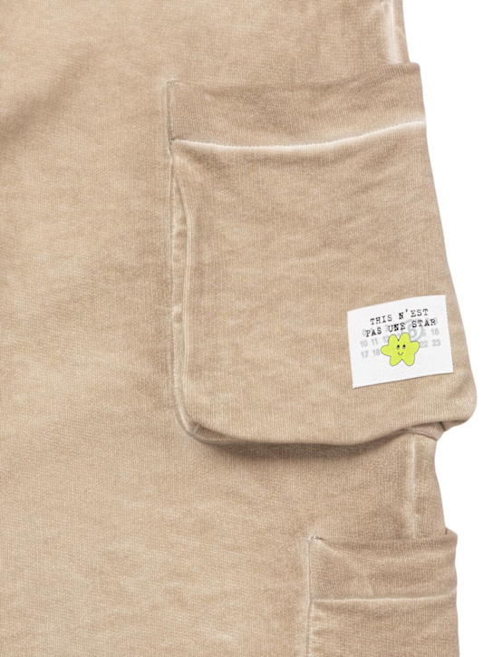 MM6 Maison Margiela - Pantalon cargo en coton brossé