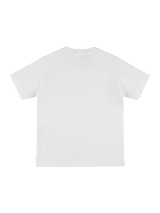 Stone Island Junior: T-shirt en jersey de coton à logo