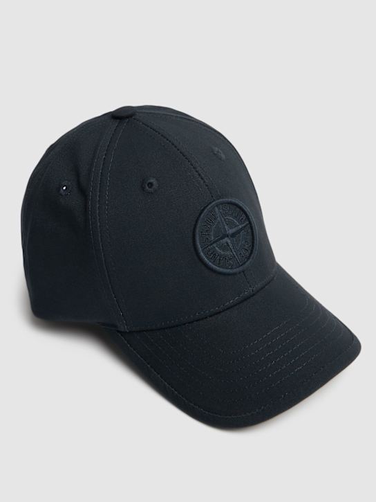 Stone Island Junior: Cotton canvas baseball hat w/logo