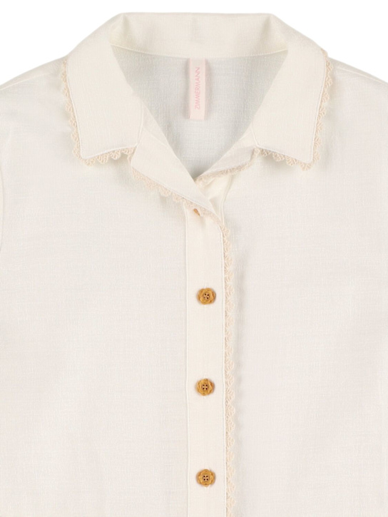 Zimmermann - Camicia in pizzo e cotone