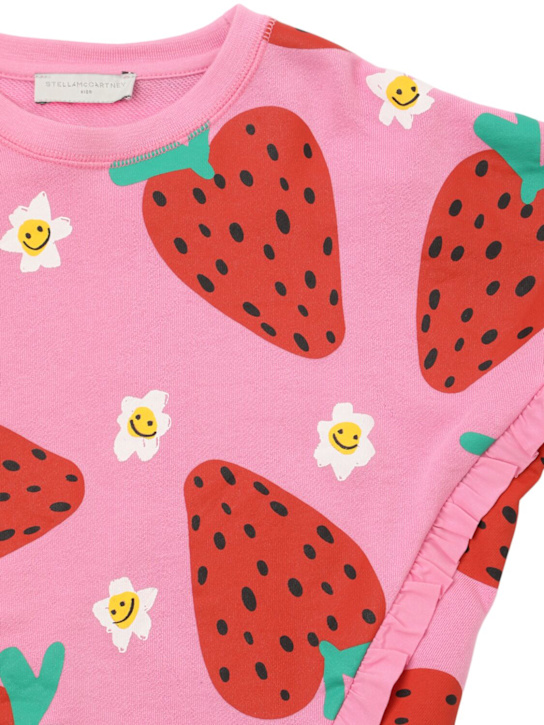 Stella McCartney Kids: Felpa in cotone stampato