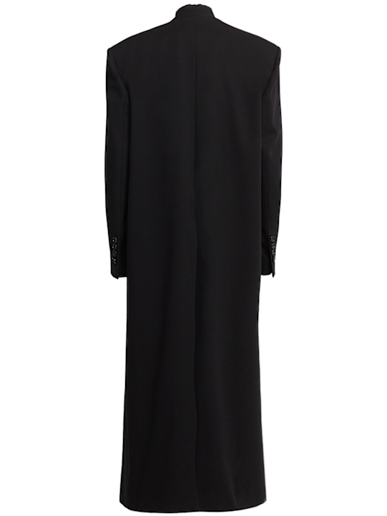 Ann Demeulemeester: Stefe high comfort collarless coat