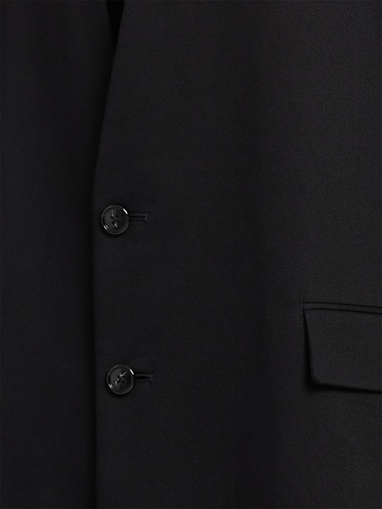 Ann Demeulemeester: Stefe high comfort collarless coat