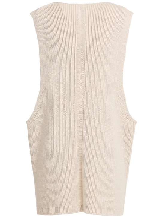 Rick Owens: Suéter de punto con cuello en V