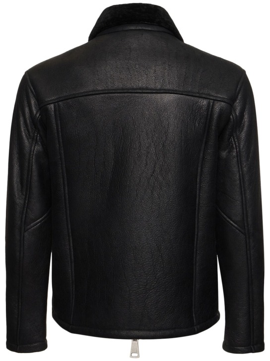 Giorgio Brato: Jacke aus gewachstem Shearling
