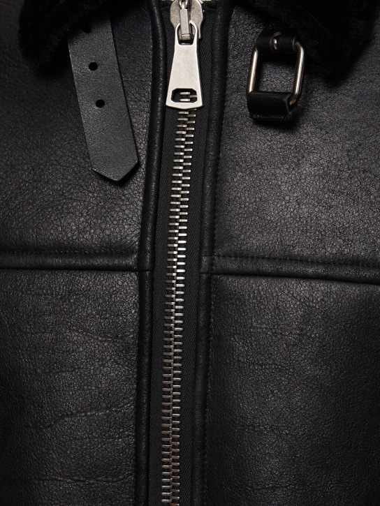 Giorgio Brato: Jacke aus gewachstem Shearling