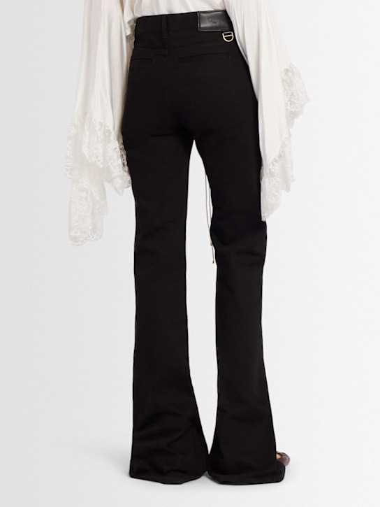 Chloé: Pantalon droit taille haute