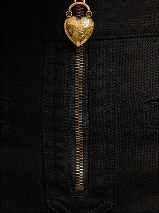 Chloé: Pantalon droit taille haute