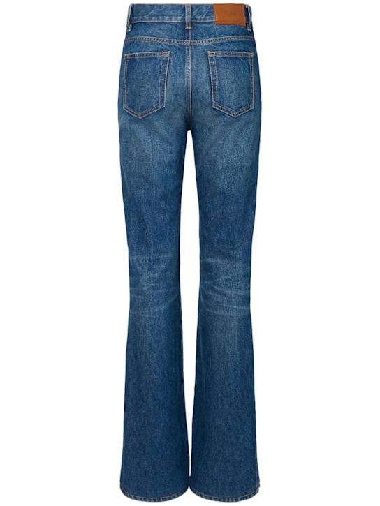 Chloé: Gerade Jeans mit hohem Bund