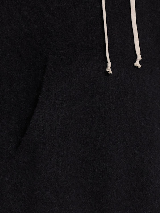 Rick Owens: Hoodie aus Alpakamischung „Hun“