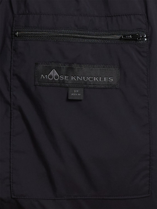 Moose Knuckles: Akai Cropped puffer jacket