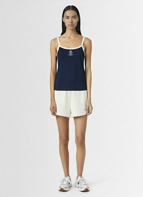 Sporty & Rich: Shorts Syracuse Disco in cotone