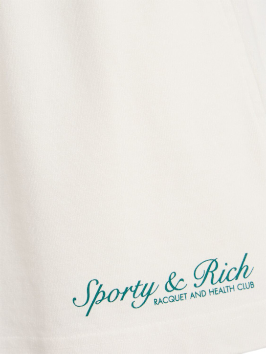 Sporty & Rich: Shorts Syracuse Disco in cotone