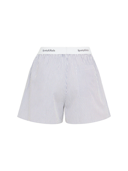 Sporty & Rich: Boxershorts aus Baumwolle „Yankees Serif“