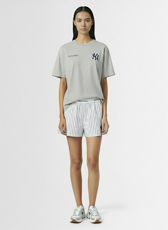 Sporty & Rich - Boxer en coton Yankees Serif