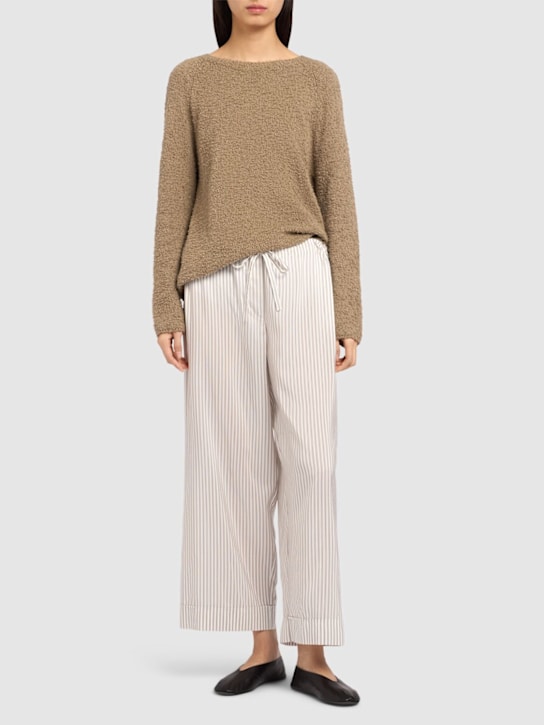 The Row - Pullover Kathy in cotone bouclé
