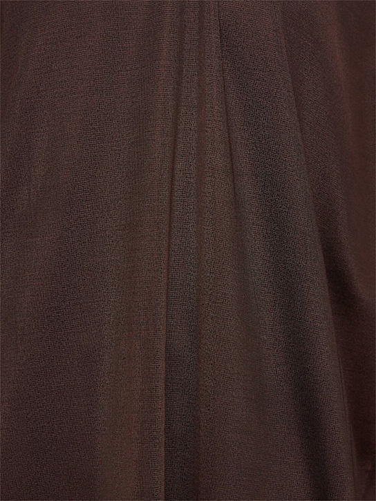 The Row: Robe longue en viscose brillante Kaori