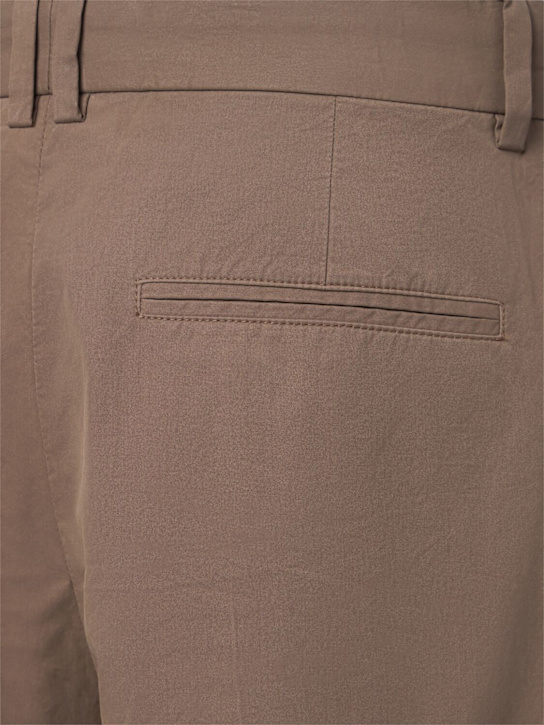 The Row: Pantaloni dritti Alfidis in gabardina di cotone