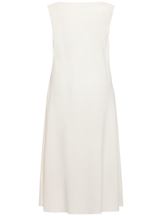 The Row: Robe longue en toile de soie Nicole