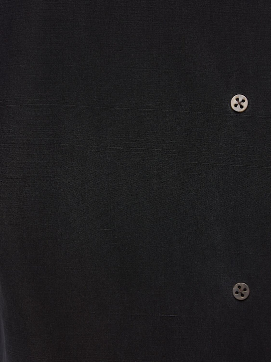 The Row: Cappotto lungo Ryo in seta con cintura