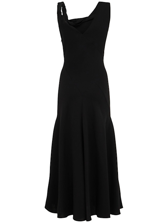 The Row: Langes Kleid aus Seidenkrepp „Violetta“
