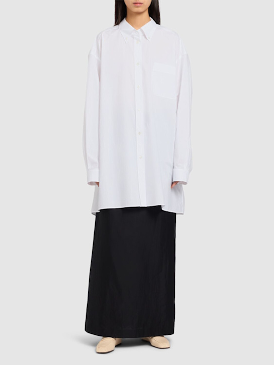 The Row: Chemise oversize en popeline de coton Victoria