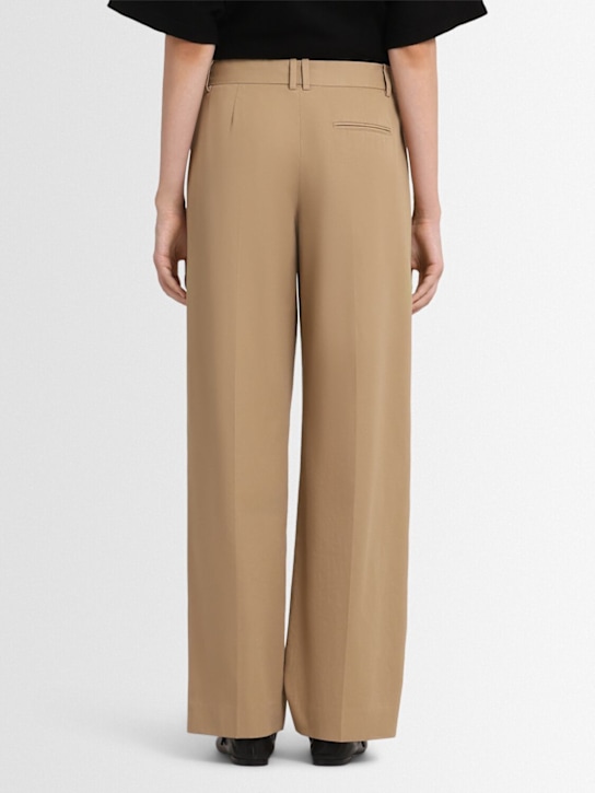 The Row: Gerade Gabardine-Hose „Alfidis“