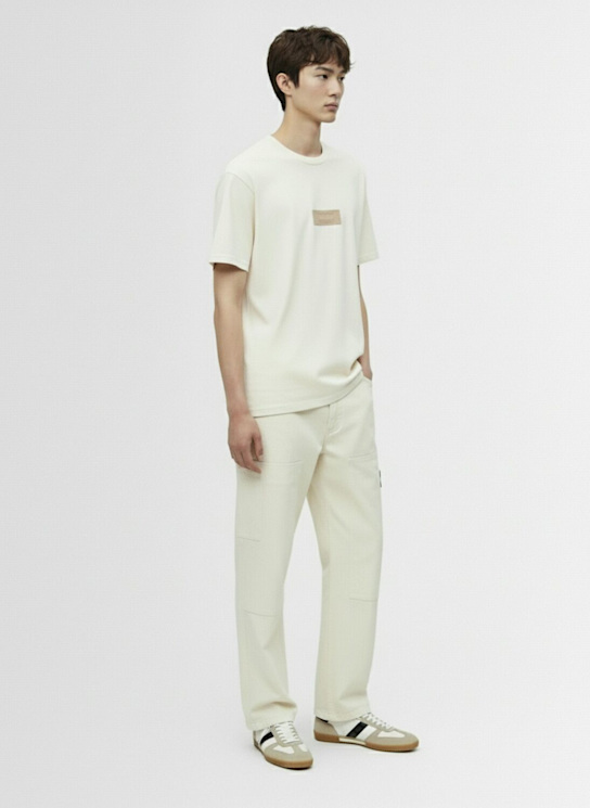 Stone Island: T-Shirt aus Baumwolljersey