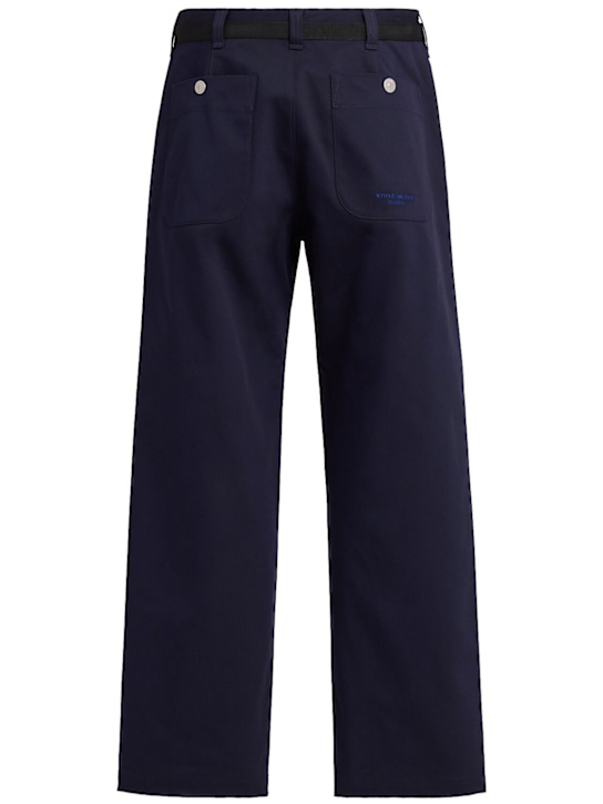 Stone Island: Stretch gabardine pants