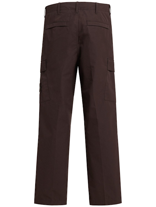 Stone Island: Weatherproof cotton canvas pants