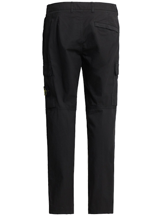 Stone Island: Stretch cotton twill pants