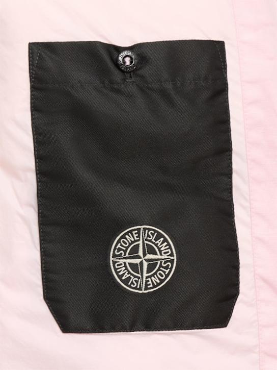 Stone Island: Nylon down bomber jacket