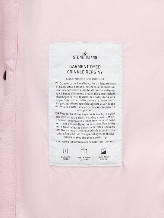 Stone Island: Nylon down bomber jacket