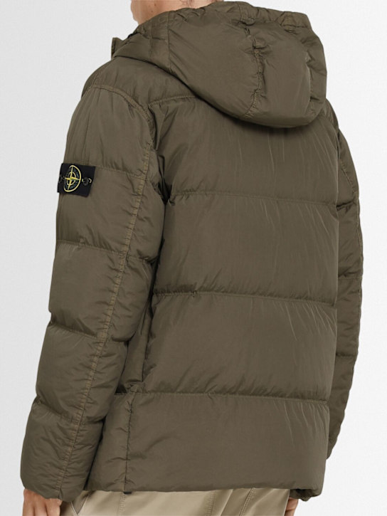 Stone Island: Kurze Daunenjacke aus Nylon