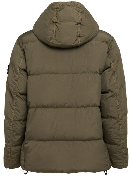 Stone Island: Kurze Daunenjacke aus Nylon