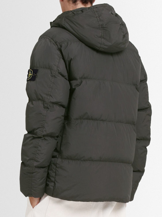Stone Island: Kurze Daunenjacke aus Nylon