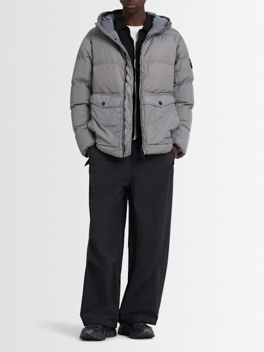 Stone Island: Kurze Daunenjacke aus Nylon