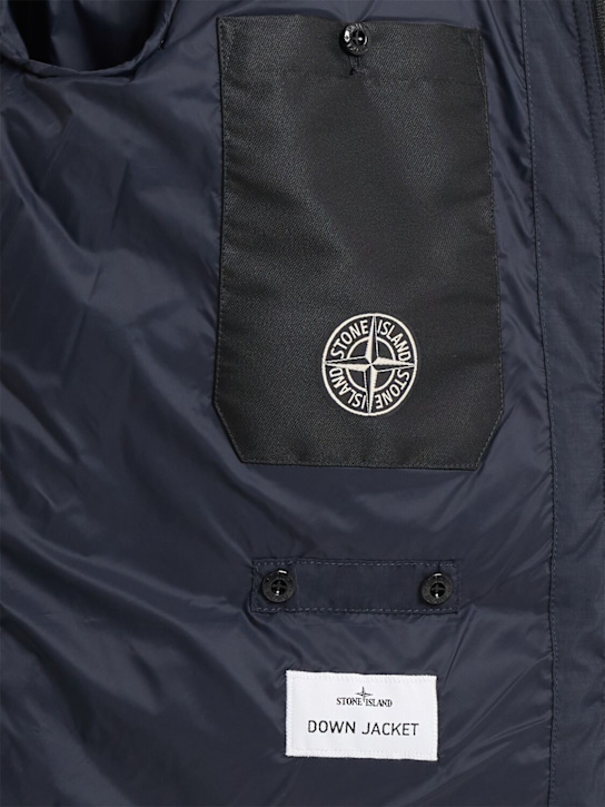 Stone Island: Parka corta de ripstop