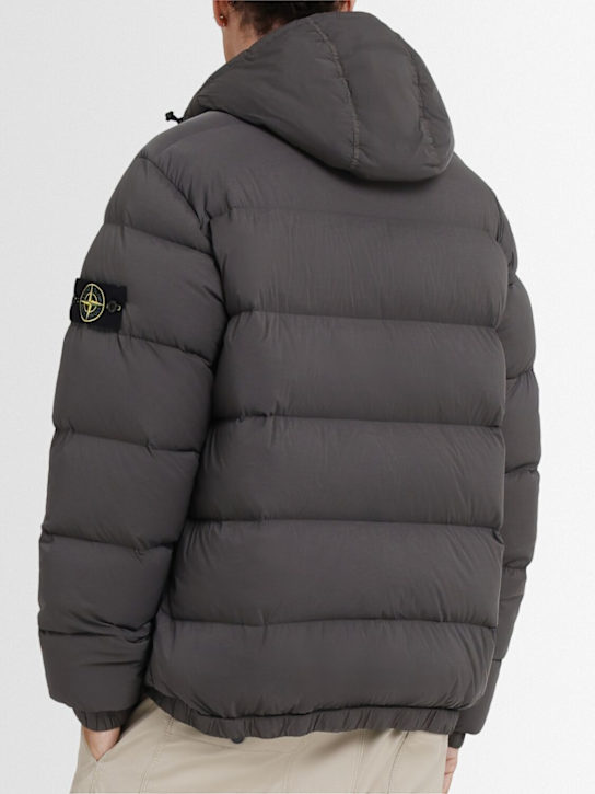 Stone Island: Doudoune courte en nylon