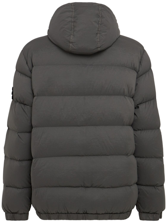 Stone Island: Doudoune courte en nylon
