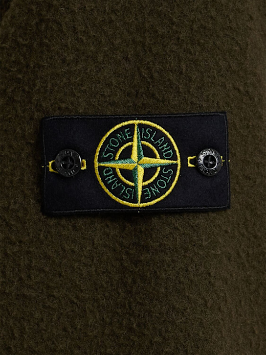 Stone Island: Wool blend jacket