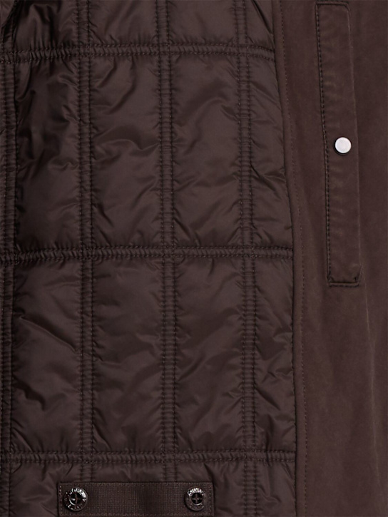 Stone Island: Poly blend jacket