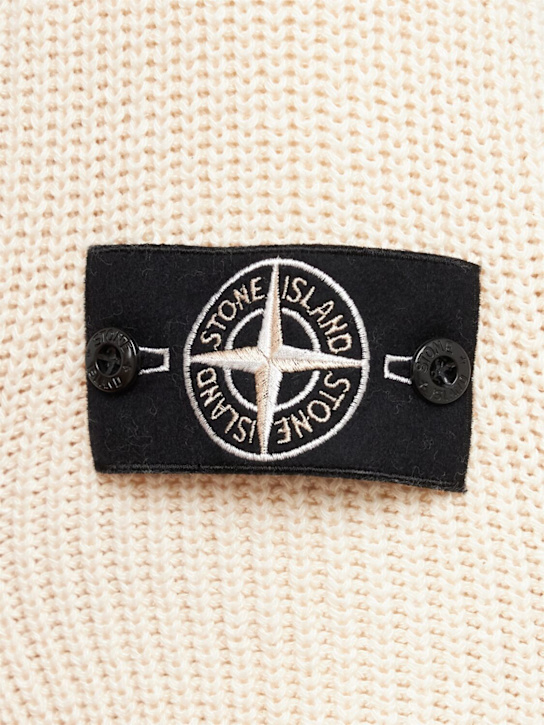Stone Island: Raw Beauty cotton fisherman zip sweater