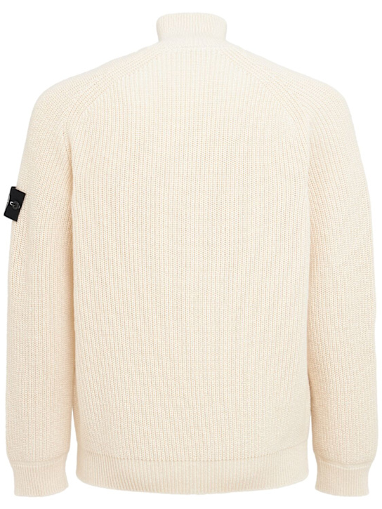 Stone Island: Raw Beauty cotton fisherman zip sweater