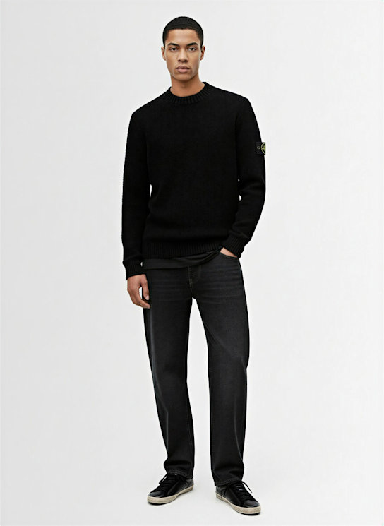 Stone Island - Wool blend crewneck sweater