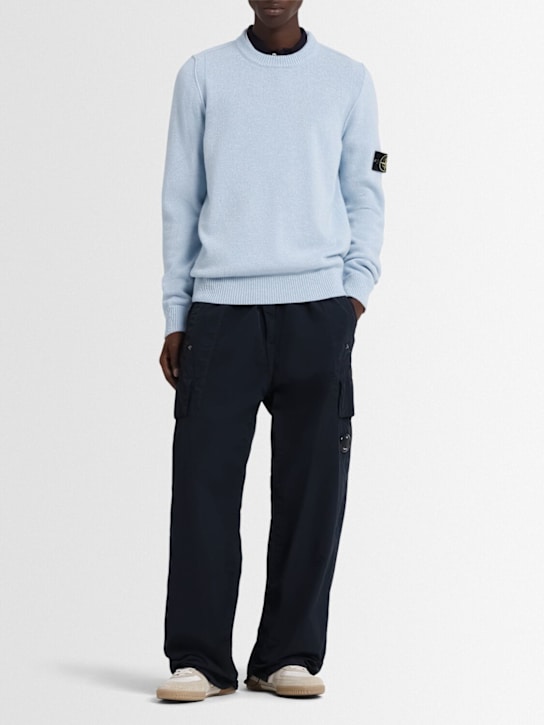 Stone Island - Wool blend crewneck sweater