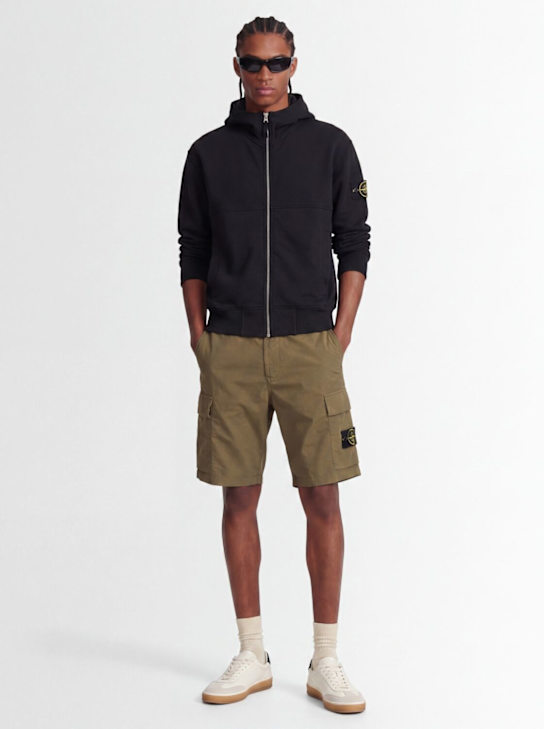 Stone Island - Heavy cotton sweatshirt hoodie