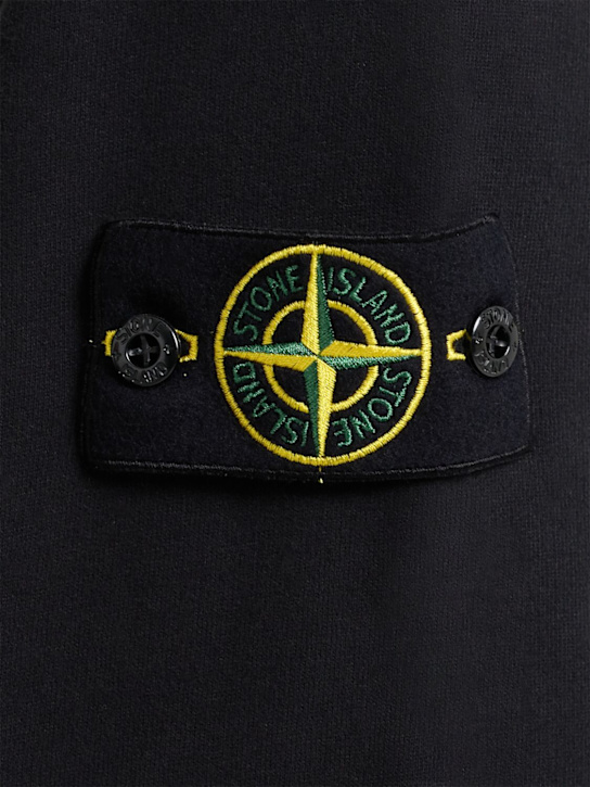 Stone Island: Brushed cotton sweatshirt